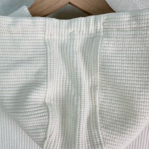 David Dobrick Unisex Thermal CLICKBAIT Hoodie Cream Pullover Kangaroo Pocket Med - Picture 10 of 11